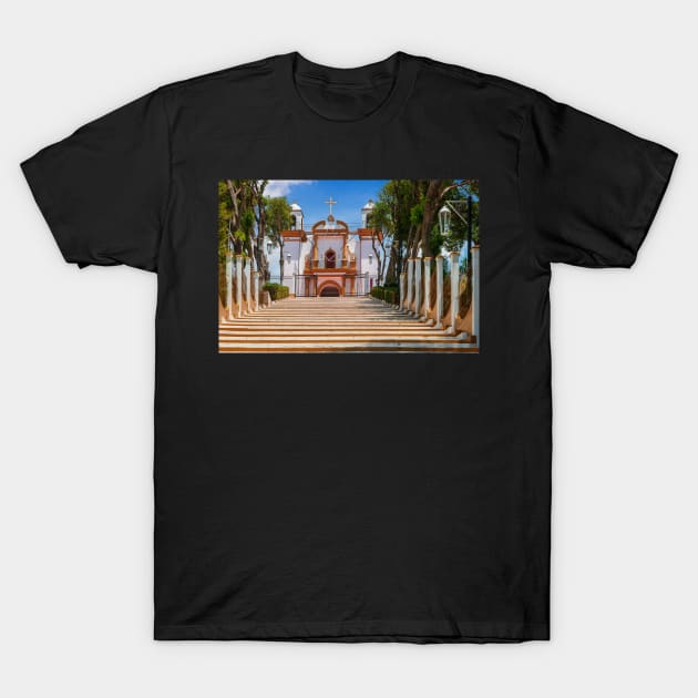 Guadelupe Church, San Cristobal de las Casas, Mexico T-Shirt by bulljup